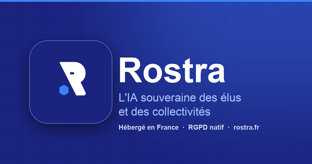 Gate Rostra Rostra | L'IA souveraine pour les élus et les collectivités